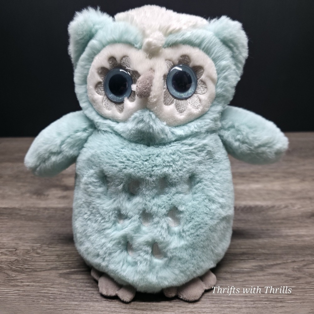 Aroma Home Scented‎ Turquoise Owl With Microwavabke Heating Insert - 10" Owl